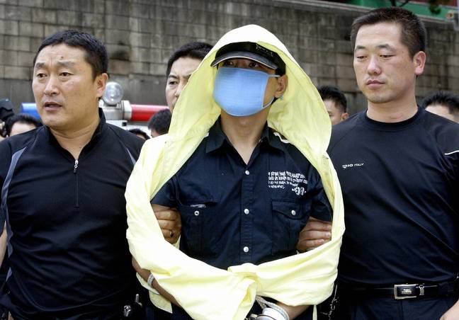 Yoo Young-chul admitted to the murders of 26 people. Credits: KIM MI-OK/AFP via Getty Images