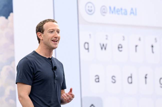 Mark Zuckerberg thinks there's a 'huge need' for celeb AI chatbots. Credits: JOSH EDELSON/AFP via Getty Images