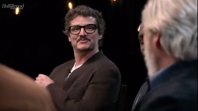 Pedro Pascal, Jeff Bridges, and Kieran Culkin were at the roundtable. Credit: The Hollywood Reporter