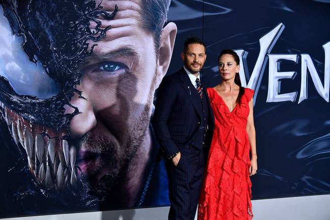 The spider has been named for its resemblance to Tom Hardy's Venom. Credit: Frazer Harrison/Getty Images