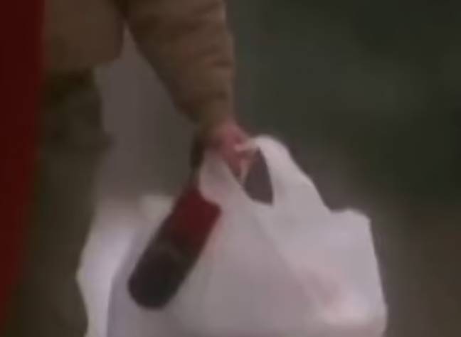 If you look closely you can see him clutching string between the handles. Credit: 20th Century Studios