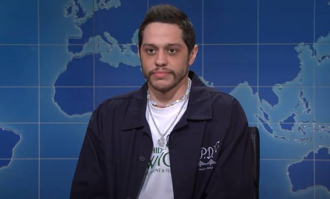 Pete Davidson was not happy with Peta after they gave him stick over buying a puppy. Credit: NBC