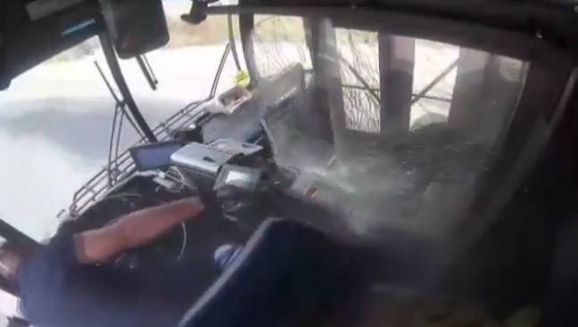 A bus driver and passenger opened fire on each other on board a moving bus in Charlotte, North Carolina. Credit: Charlotte Area Transit System