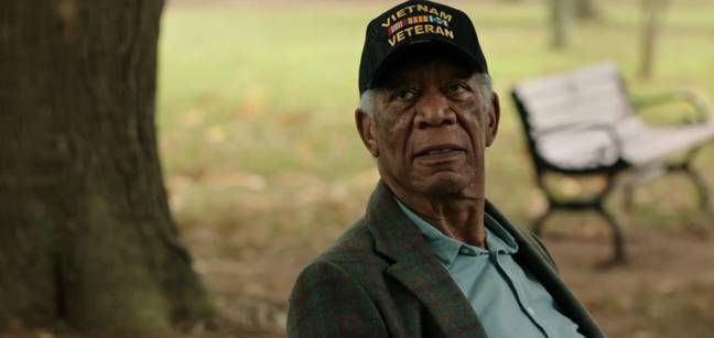 Morgan Freeman in A Good Person. Credit: Metro-Goldwyn-Mayer