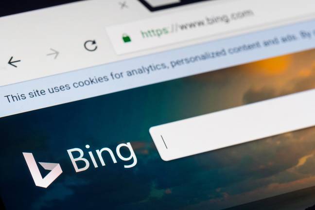 The chatbot is being rolled out to a select few users on Bing. Credit: Geoff Smith / Alamy Stock Photo