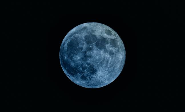 The 'Blue Supermoon' will be visible in the sky on Wednesday (30 August). Credit: Colin Wooderson / 500px/Getty