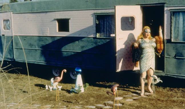 Pink Flamingos hit screens in 1972. Credit: New Line Cinema