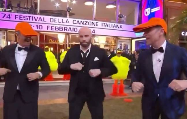 Gli spettatori sono rimasti sconcertati dalle mosse di Travolta. Credito: Ray