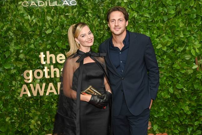 Margot Robbie and Tom Ackerley attended the 33rd Annual Gotham Awards. Credit: Getty Images/ Bryan Bedder/Variety 