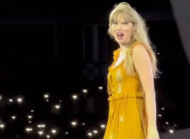 Swift described the tribute as 'meaningful and special'. Credit: TikTok/@thebwills