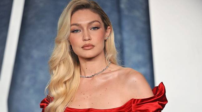 Gigi Hadid said she met Joe Jonas at the Grammys and he invited her to a baseball game, but she had school the next day. Credit: UPI / Alamy Stock Photo