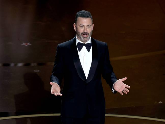 Jimmy Kimmel is hosting the 2024 Oscars. Credit: Kevin Winter/Getty Images