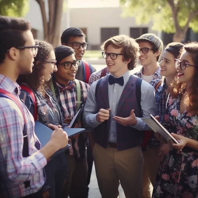 AI shows what typical high school cliques look like and immediately