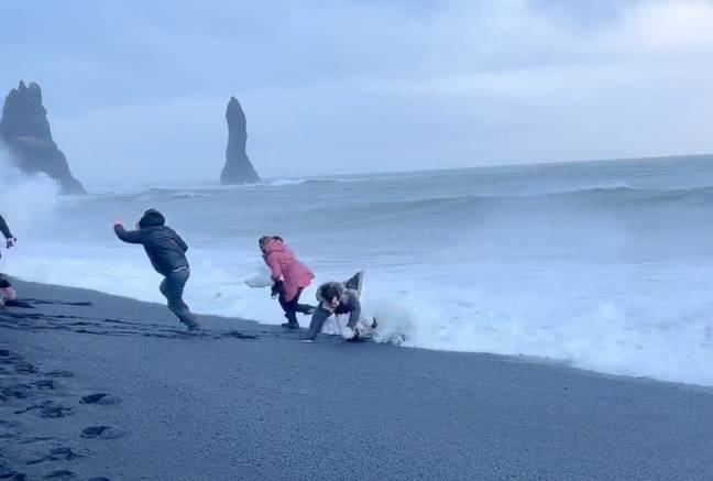 The government has insisted it is ‘one of the most dangerous destinations in Iceland’. Credit: Reddit/ u/Two_Inches_Of_Fun