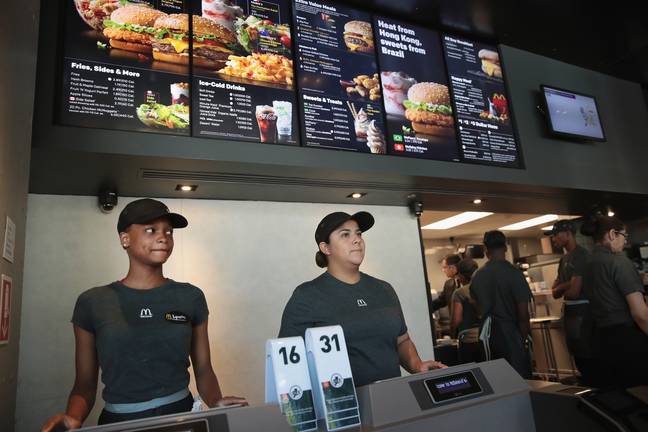 A former McDonald’s employee explained what staff are told regarding giving out sauces. Credit: Scott Olson/Getty Images