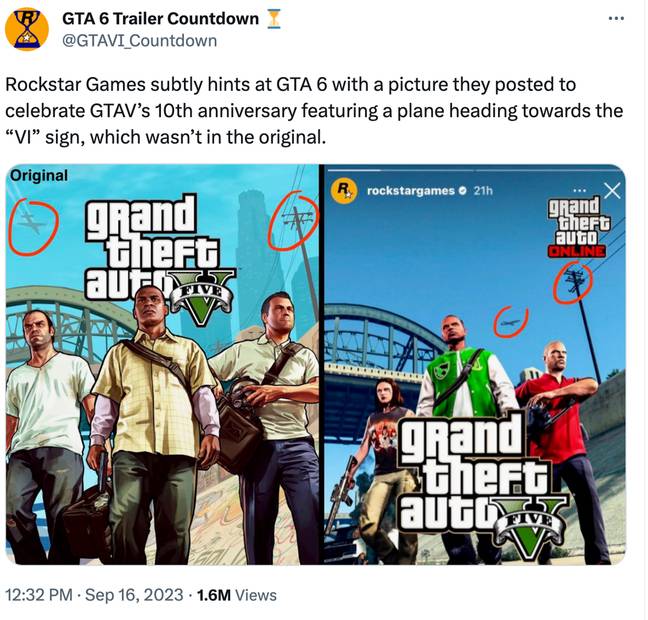 One X user made a case for Rockstar Games teasing the news Grand Theft Auto game. Credit: X/Rockstar Games/@GTAVI_Countdown