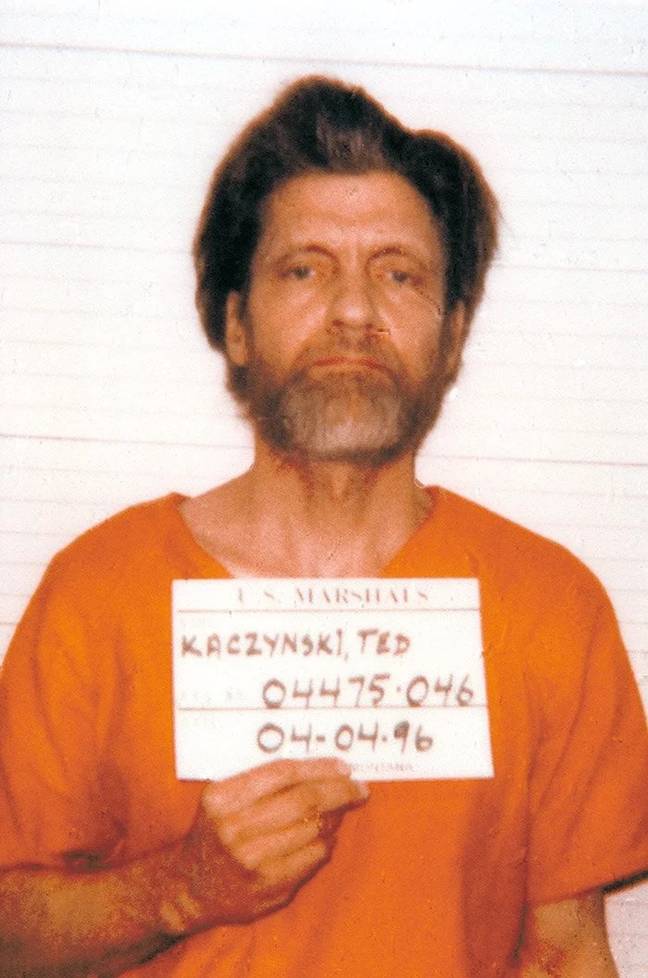 Ted 'Unabomber' Kaczynski. Credit: FBI