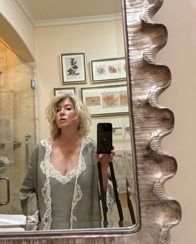 Martha Stewart praised for posting 'thirst trap' selfie but people can ...