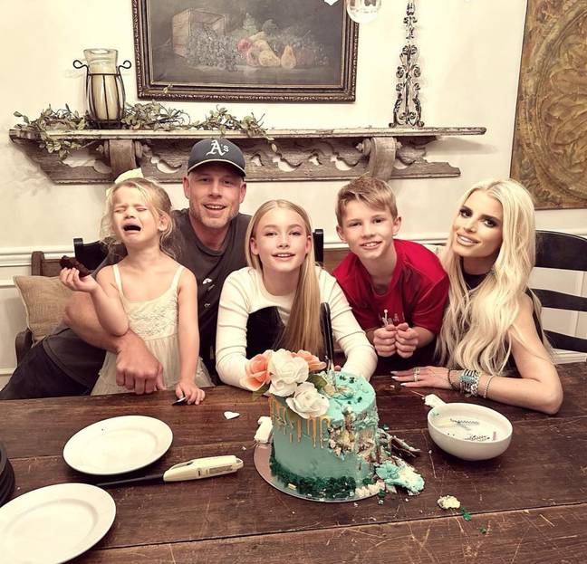 Simpson and her husband Eric Johnson have three kids together, Maxwell Drew, Ace Knute and Birdie Mae. Credit: Instagram / jessicasimpson