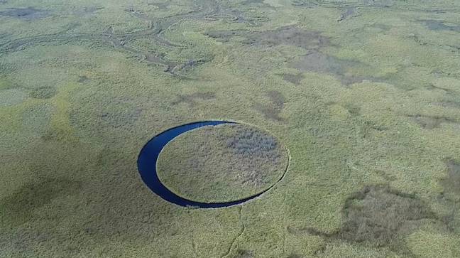 No one is sure how exactly this island formed. Credit: Parques Nacionales / YouTube