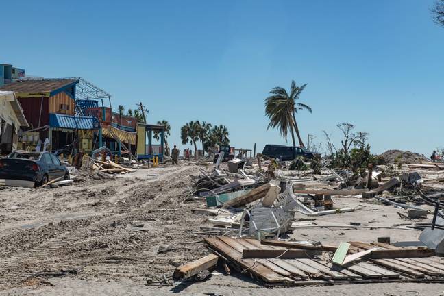 Florida has been ravaged by Hurricane Ian. Credit: US Air Force Photo/Alamy