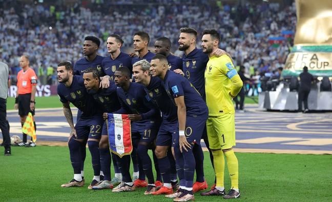 France went into the match as World Cup holders. Credit: DPA Picture Alliance/Alamy