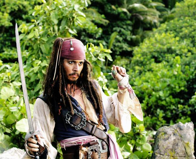 Johnny Depp appeared as Captain Jack Sparrow in several Pirates of the Caribbean movies. Credit: Maximum Film / Alamy Stock Photo
