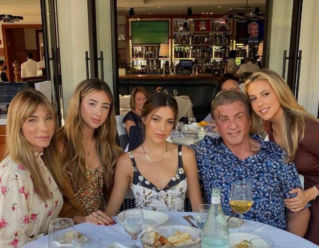Somehow Stallone's youngest daughter has managed to get away with landing a boyfriend. Credit: Instagram/@jenniferflavinstallone