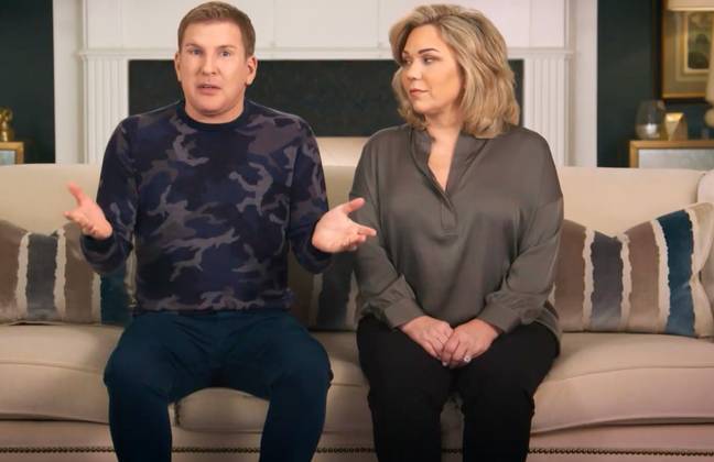 Todd and Julie appeared in the Hayu show Chrisley Knows Best. Credit: Hayu 