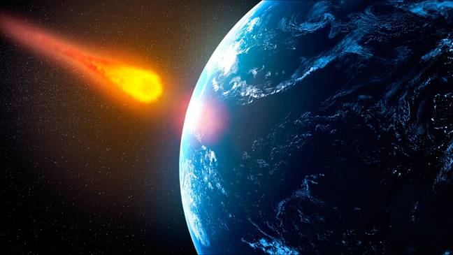 The last asteroid to hit the Earth wiped out the dinosaurs. Credit: Alamy / Science Photo Library 