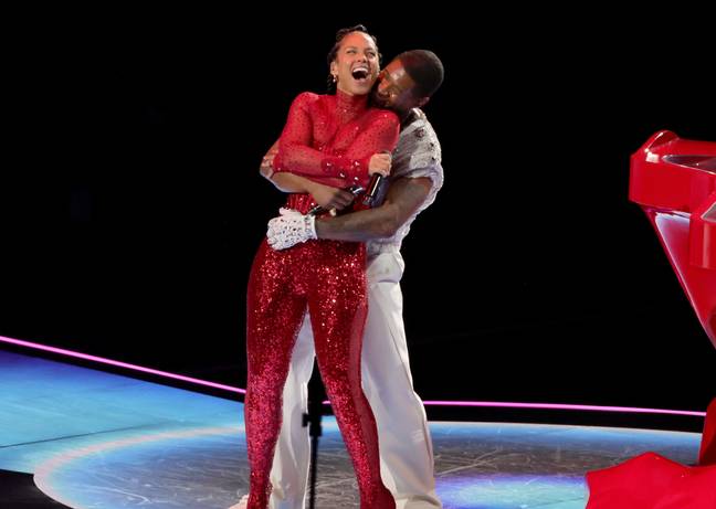 Social media has erupted with comments indicating if they were Alecia Keys' partner they would not be pleased. Credit: Kevin Mazur/Getty Images for Roc Nation