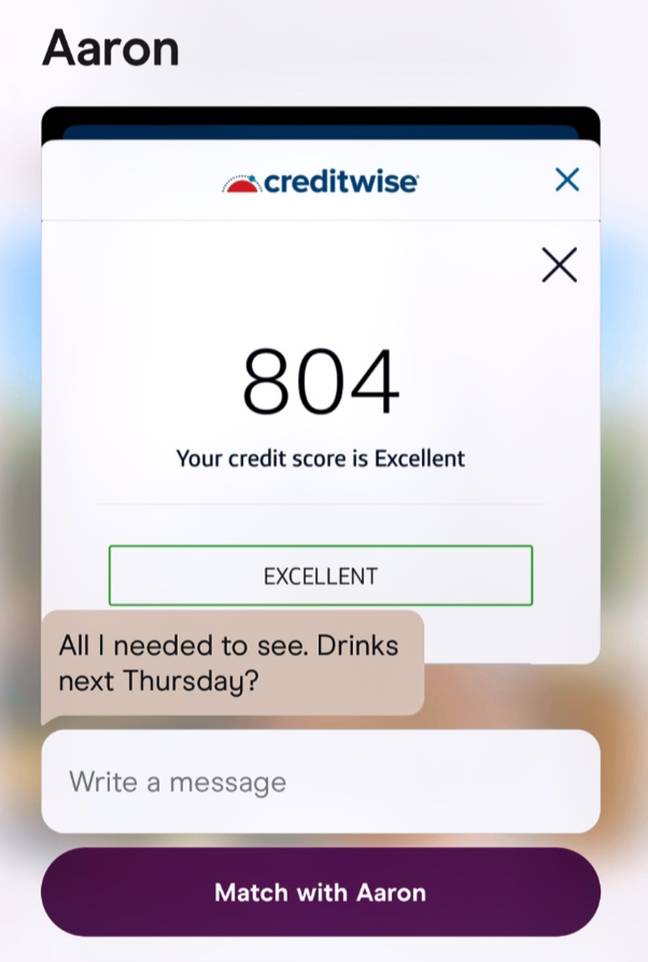 Are you a boobs or bum guy? No, sorry, I'm a credit score guy actually. Credit: TikTok/ @spreadsheetshan