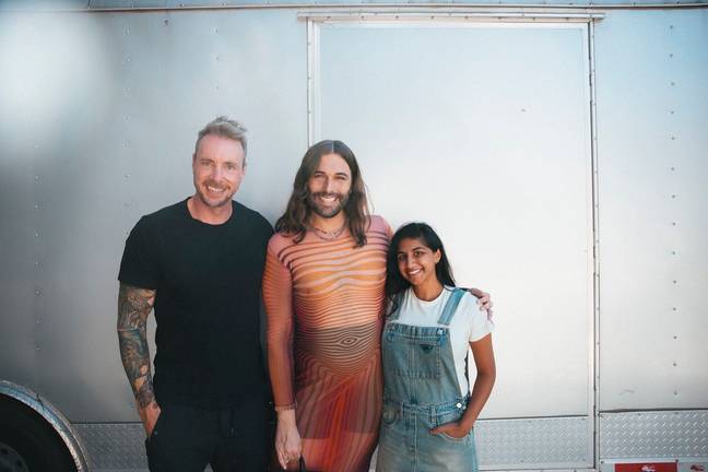 Jonathan Van Ness recently featured on the Armchair Expert podcast with Dax Shepard and Monica Padman. Credits: Instagram/@armchairexppod