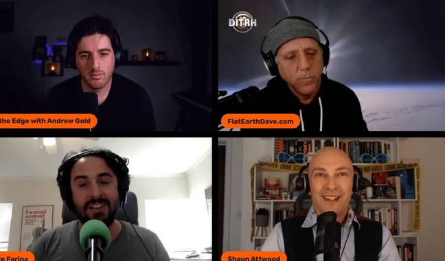 Professor Dave was not giving in to Flat Earth Dave's claims. Credit: Professor Dave Explains