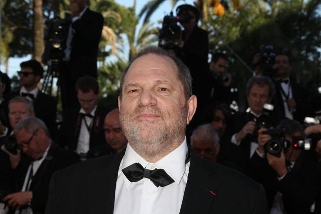 Producer Harvey Weinstein arrives at the opening of the 65th Cannes Film Festival in 2012. Credit: dpa picture alliance archive / Alamy 