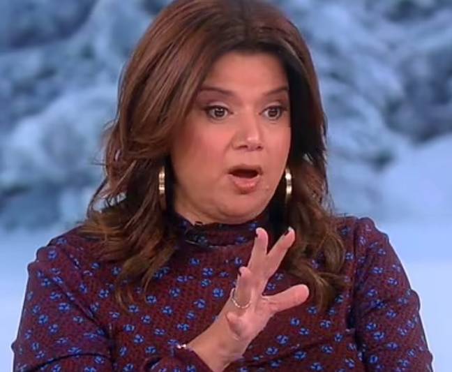 Ana Navarro is sick of seeing the couple crying. Credit: ABC/The View