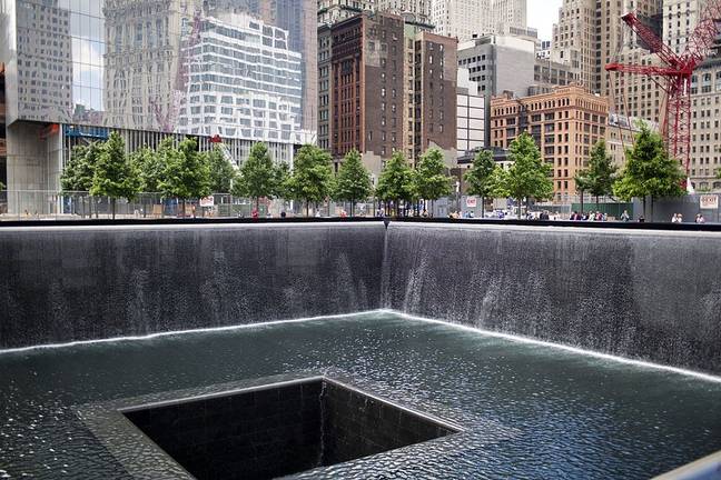 NYPD arrest man at Manhattan's 9/11 memorial after he jumps into North Pool