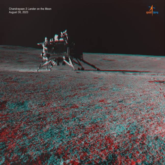 Indian Space Research Organisation's Chandrayaan-3 landed on the moon last month. Credits: X/@ISRO