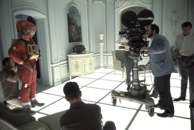 Stanley Kubrick behind the scenes of 2001: A Space Odyssey. Credit: Getty Images / Keith Hamshere / Contributor