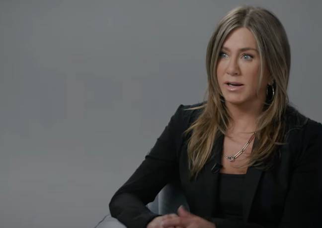 Aniston explained how she thinks the rise of the internet and platforms like TikTok, Instagram and YouTube are almost 'diluting' actors' jobs. Credit: Variety/YouTube