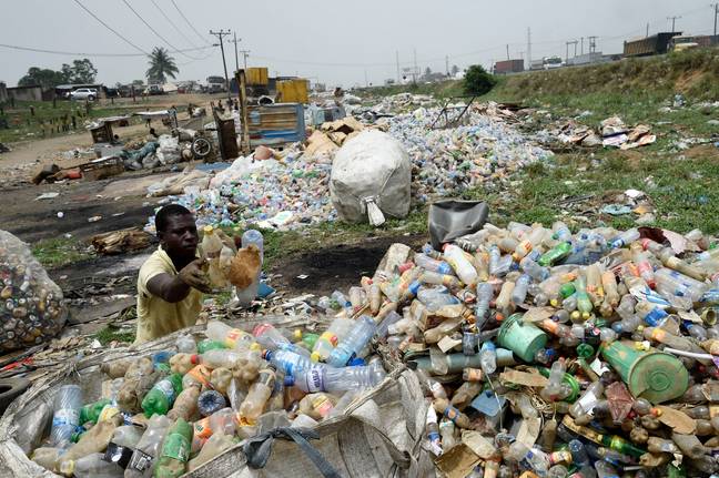 Plastic pollution is a huge issue in Nigeria. Credits:  PIUS UTOMI EKPEI/AFP via Getty Images