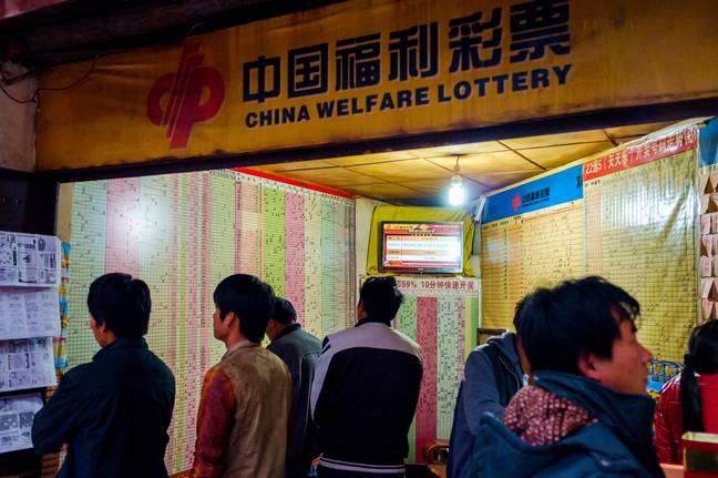 The lottery win totalled 8.43 million yuan (£1 million). Credit: F. Cortes-Cabanillas / Alamy Stock Photo