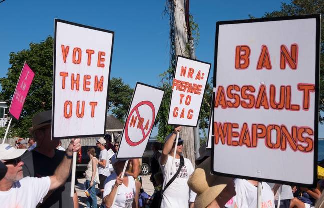 The latest round of mass shootings has prompted renewed calls for tighter gun control. Credit: Alamy