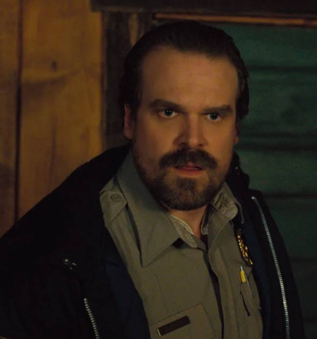 David Harbour has shared an update on filming for the final season of Stranger Things. Credit: Netflix 