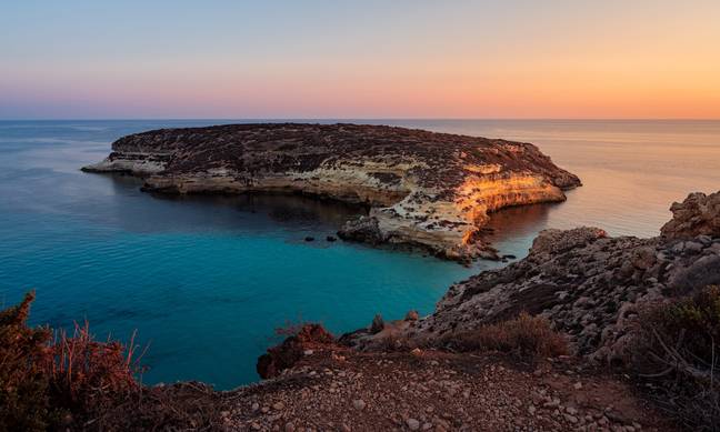 Lampedusa is Italy's southernmost island. Credits: Alessio Bellsia/Getty
