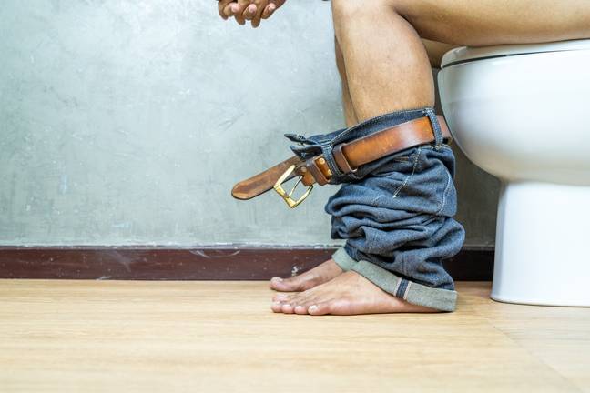 Over ten minutes on the toilet is never a good idea. Credit: Getty Stock Photo