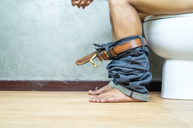 Over ten minutes on the toilet is never a good idea. Credit: Getty Stock Photo 