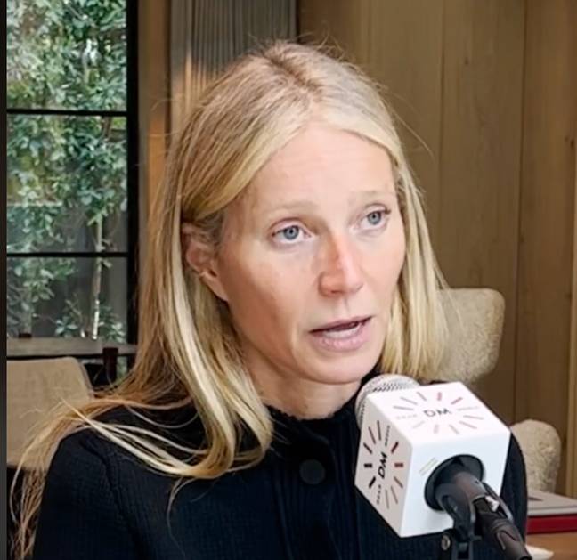 Paltrow has been called out by a dietician for 'normalising disordered eating'. Credit: TikTok/ @dearmedia/ @kathleenmrdn