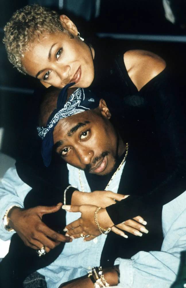 Jada and Tupac in 1996. Credit: Mychal Watts/WireImage/Getty
