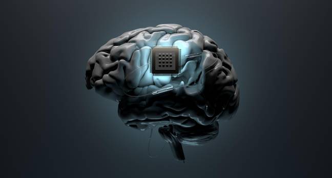 Chips in the brain (much smaller than in the picture) have already allowed monkeys to use computers. Credit: JL / Alamy Stock Photo